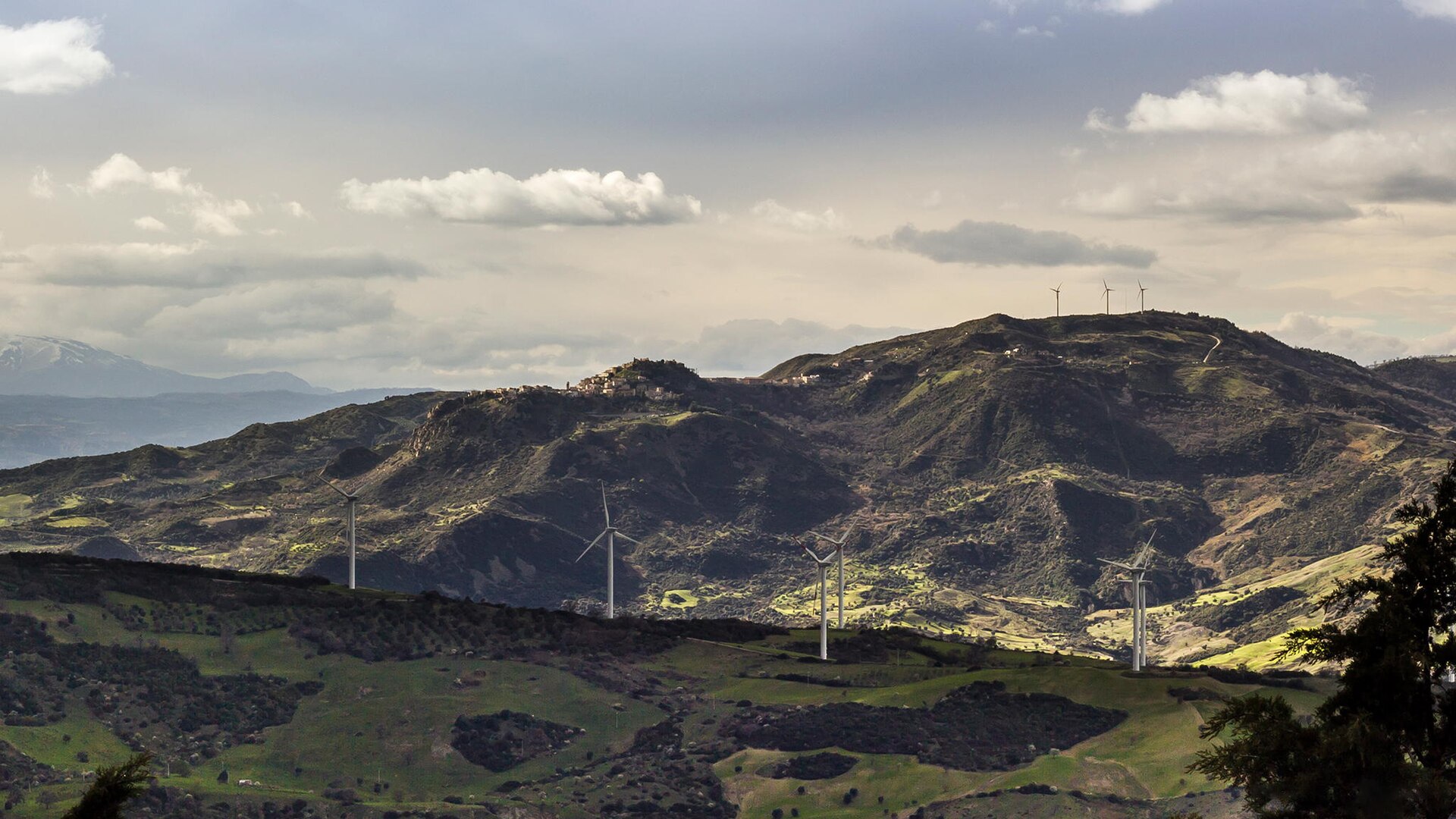 Veduta di Colobraro, in Basilicata